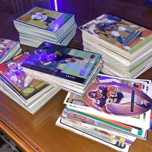 Football Cards Mega Lot! 395 cards!